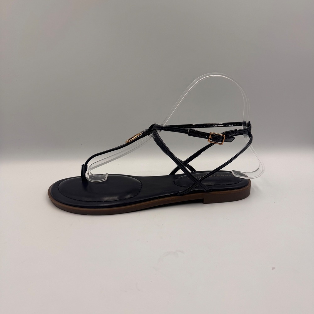 NEW Tommy Hilfiger Morina-Z DarkBlue Strappy Thong Sandals Womens 7M TStrap Flat - Picture 7 of 10
